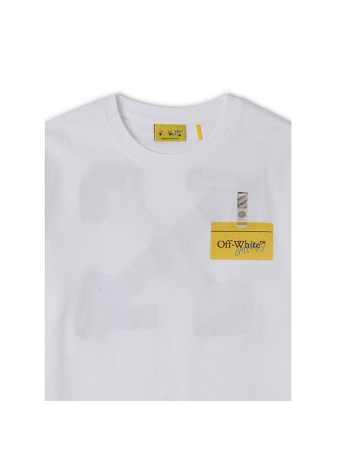 T-shirt, unisex, logata. OFF WHITE | JER00510100
